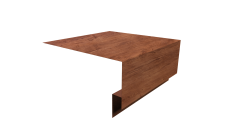 Планка околооконная сложная Блок-Хаус new Grand Line 200х75х27 0,45 Print Premium Rowan Fresh TwinColor (2м)