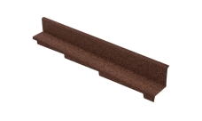 Планка примыкания бокового правая для композитной черепицы Luxard пробка (1,25м)