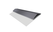 Планка стартово-финишная Экобрус Grand Line 0,45 Drap TX RAL 7004 сигнальный серый (2м)