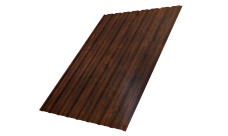 Профнастил С10B 0,45 Print Premium Cherry Wood Dark FTC