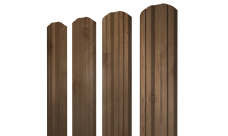 Штакетник Twin фигурный 0,45 Print Premium Pine Wood Fresh