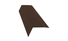 Планка карнизная 100х65 0,5 Satin Matt TX RAL 8017 шоколад (3м)