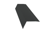 Планка карнизная 100х65 0,5 PurLite Matt RAL 7016 антрацитово-серый (2м)