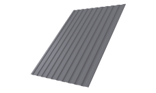 Профнастил С8A v02 0,4 PE RAL 7004 сигнальный серый