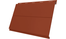 Вертикаль 0,2 line Grand Line 0,5 Satin с пленкой RAL 8004 терракота