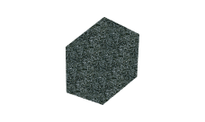 Заглушка треугольного конька Gerard сталь цвет 481 (0,165м)