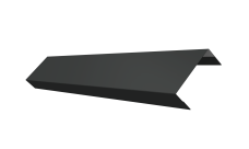 Ламель обратная 50 забора жалюзи Texas Grand Line 0,5 Drap TX RAL 7016 антрацитово-серый