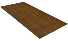 Плоский лист Grand Line 0,45 Print Elite с пленкой Golden Wood TwinColor