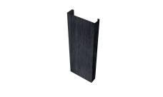 Полустолб для С8,С10 0,45 Print Premium с пленкой Grey Wood TwinColor (L2,0)