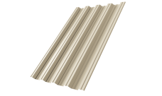 Профнастил НС44R 0,5 Satin RAL 1015 светлая слоновая кость