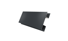 Планка H-образная стыковочная сложная 0,5 Satin с пленкой RAL 7016 антрацитово-серый (2м)