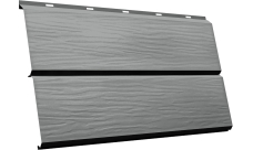 ЭкоБрус 3D 0,345 Grand Line 0,5 Satin с пленкой RAL 9006 бело-алюминиевый