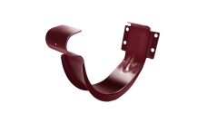 Крюк короткий Grand Line PU 125 мм RAL 3005 красное вино