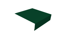 Планка околооконная простая 200х75 0,45 Drap TX RAL 6005 зеленый мох (2м)