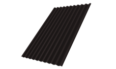 Профнастил С21R 0,45 PE-Double RAL 9005 черный