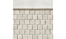 Рядовая плитка White Hills Тоскана гипс А565-00 с расшивкой 1 см