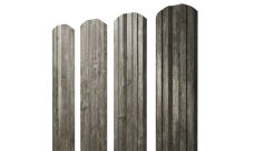 Штакетник Twin фигурный 0,45 Print Elite Nordic Wood TwinColor