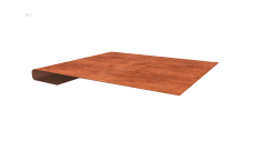 Планка завершающая Grand Line 0,45 Print Premium Rowan Wood Intense FTC (2м)