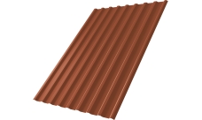 Профнастил С20R Grand Line 0,5 Satin RAL 8004 терракота