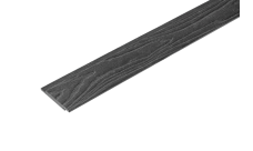 Фиброцементный сайдинг Фибратек Клик Сибирская лиственница 3000x100x10мм серый, под покраску