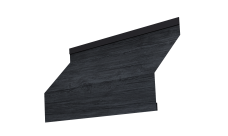 Ламель забора жалюзи Milan 0,45 Print Premium Grey Wood TwinColor