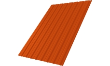 Профнастил С10R Grand Line 0,45 PE RAL 2004 оранжевый