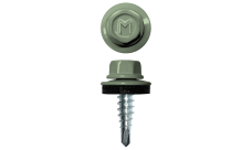 Саморез по металлу Daxmer 4,8х19 (400шт) сверло №2 RAL 6019