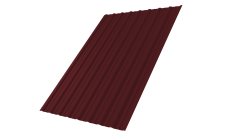 Профнастил С10A 0,45 Drap TX RAL 3005 красное вино