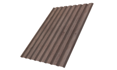 Профнастил С20A 0,45 Print Elite White Wood TwinColor