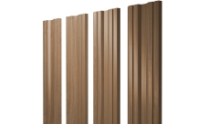 Штакетник Twin с прямым резом 0,45 Print Elite Honey Wood Twin с прямым резомColor