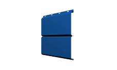 ЭкоБрус 0,345 0,45 PE с пленкой RAL 5005 сигнальный синий