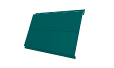 Софит Вертикаль 0,2 line Grand Line 0,45 PE с пленкой RAL 5021 водная синь