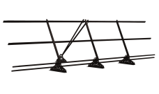 Ограждение кровельное со снегозадержателем на фальц Grand Line 0,9х3м RR 32
