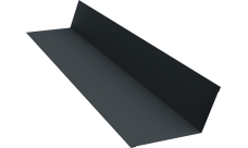 Планка примыкания 90х140 Grand Line 0,5 Velur X RAL 7016 антрацитово-серый (2м)