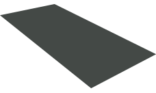 Плоский лист Grand Line 0,45 Drap ST RAL 7016 антрацитово-серый