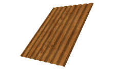 Профнастил С20A 0,45 Print-Double Elite Golden Wood