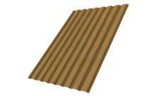 Профнастил С20A 0,45 Print Elite Honey Wood TwinColor