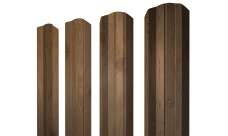 Штакетник М-образный A фигурный 0,45 Print Premium Pine Wood Fresh