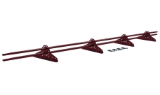 Снегозадержатель NEW трубчатый Grand Line RAL 3005 3м