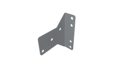 Кронштейн универсальный накладной RAL 7004