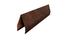 Ламель забора жалюзи Tokyo 0,45 Print Premium Cherry Wood Dark FTC