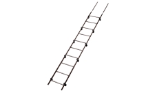 Лестница кровельная Grand Line RAL 8017 2,76м