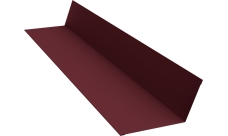 Планка примыкания 90х140 Grand Line 0,45 Drap ST RAL 3005 красное вино (2м)