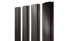 Штакетник Прямоугольный с прямым резом 0,45 Print Elite Coffee Wood TwinColor