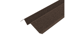 Планка карнизная малая для композитной черепицы Grand Line Barcelona new/Roman шоколад (1,25м)