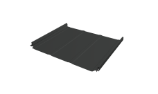 Кликфальц Pro Line Grand Line 0,5 Satin Matt TX с пленкой на замках RAL 7016 антрацитово-серый