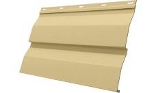 Корабельная доска НН 0,261 Grand Line 0,45 PE с пленкой RAL 1014 слоновая кость