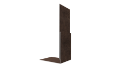 Планка приемная оконная Grand Line 0,45 Print Elite Antique Wood TwinColor (2м)