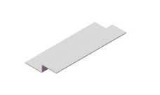 Профиль вертикальный промежуточный Z-обр. AR ВП30х20х40х1,2 КР