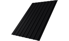 Профнастил С10R Grand Line 0,45 PE RAL 9005 черный